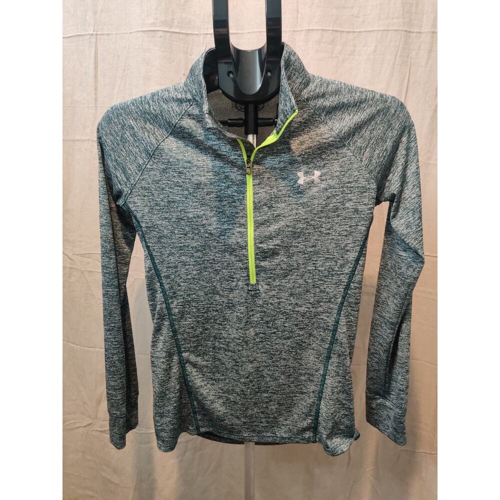 Under Armour Jacket Heat Gear Women's Size XS 1/4 Zip Pullover Active Wear